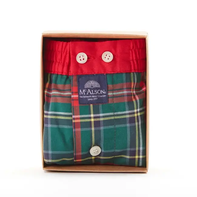 Mc Alson Boxershort Mc Alson - mcXmas tartan