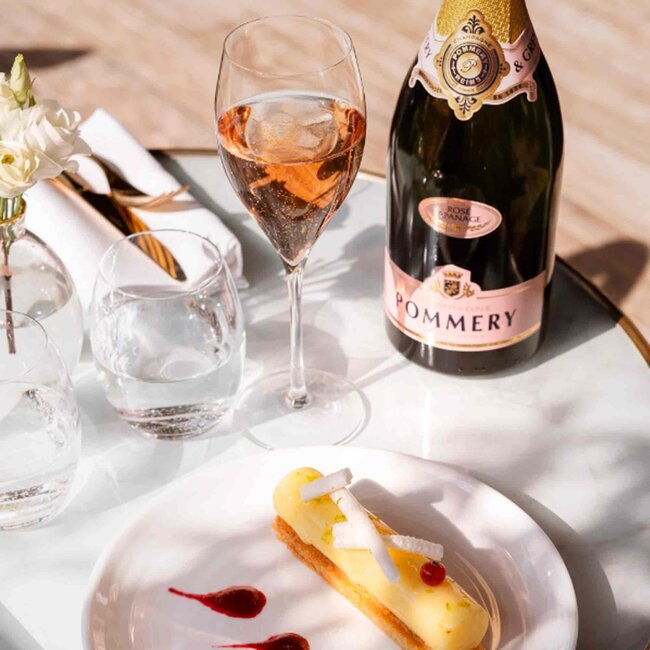 Pommery rosé apanage (inclusief cadeaubox)