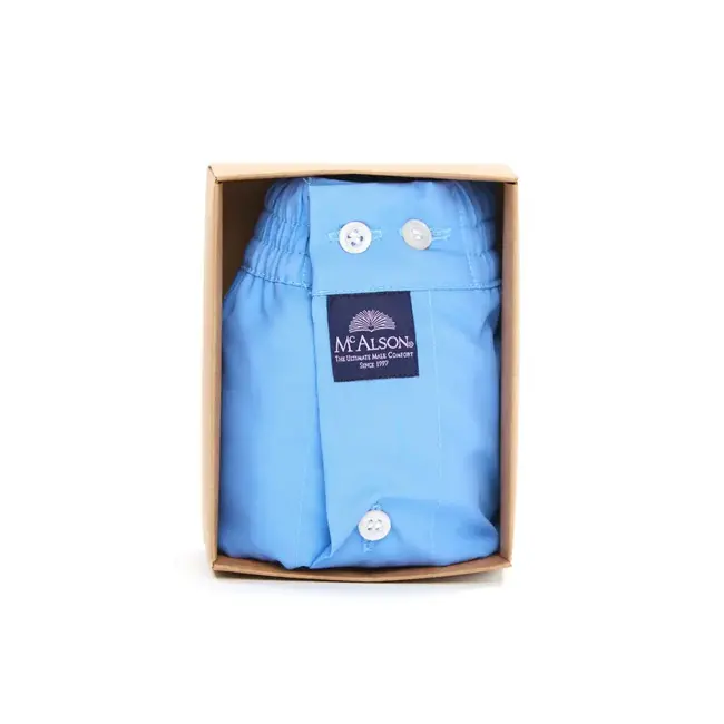 Mc Alson Boxershort Mc Alson - Klassiek lichtblauw