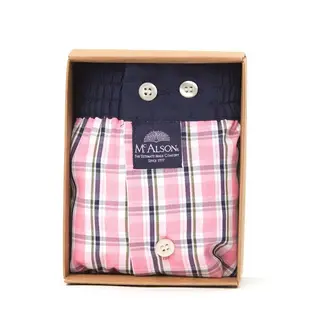 Mc Alson Boxershort Mc Alson - Checkered pink