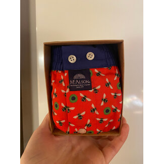 Mc Alson Boxershort Mc Alson - Bees red