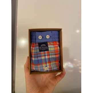 Mc Alson Boxershort Mc Alson - Checkered blue & red