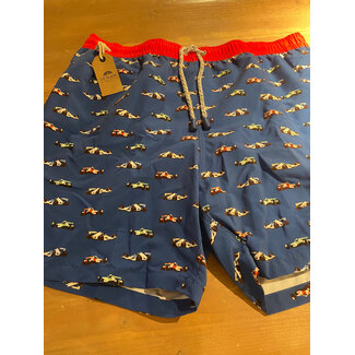 Mc Alson Zwemshort Mc Alson - race car navy