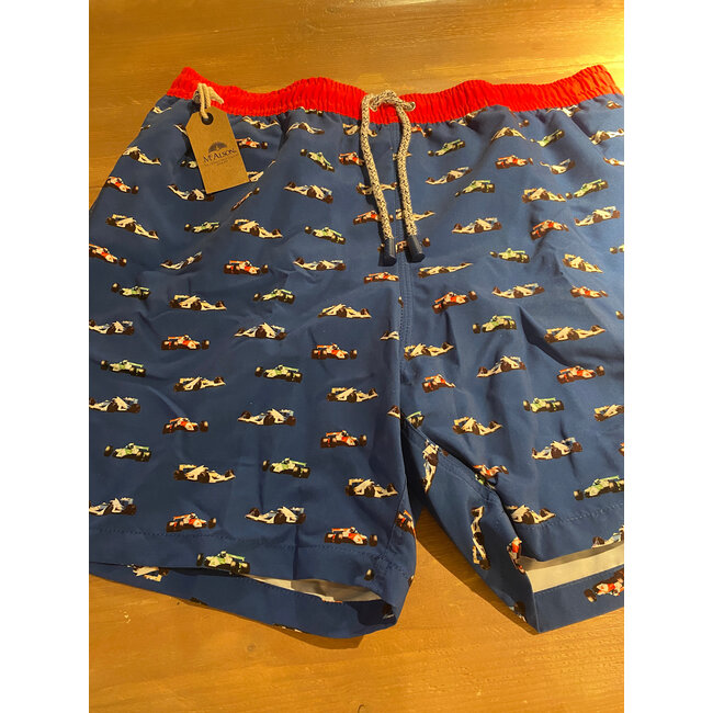 Mc Alson Zwemshort Mc Alson - race car navy
