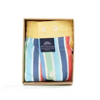 Mc Alson Boxershort Mc Alson - Striped multi yellow