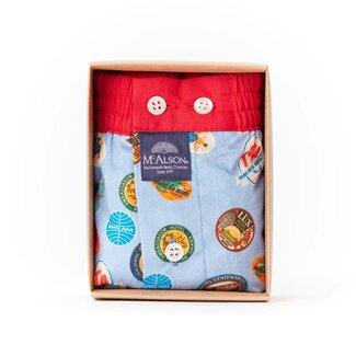 Mc Alson Boxershort Mc Alson - Patches blue