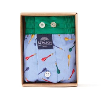 Mc Alson Boxershort Mc Alson - Darts licht blauw
