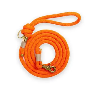 Atelier Markiz Leiband - koord - handsfree riem - Fluo oranje M