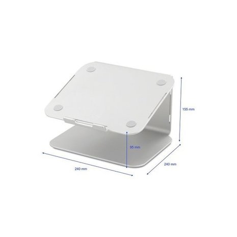 LMP ProStand ergonomische laptophouder Zilver LMP ProStand ergonomische laptophouder Zilver