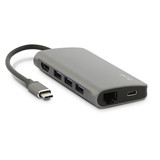 LMP USB-C mini Dock Adapter 8 poort Spacegrijs LMP USB-C mini Dock Adapter 8 poort Spacegrijs