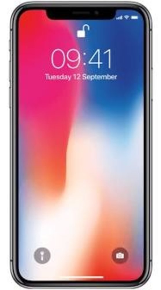 Refurbished iPhone X 64GB Grijs