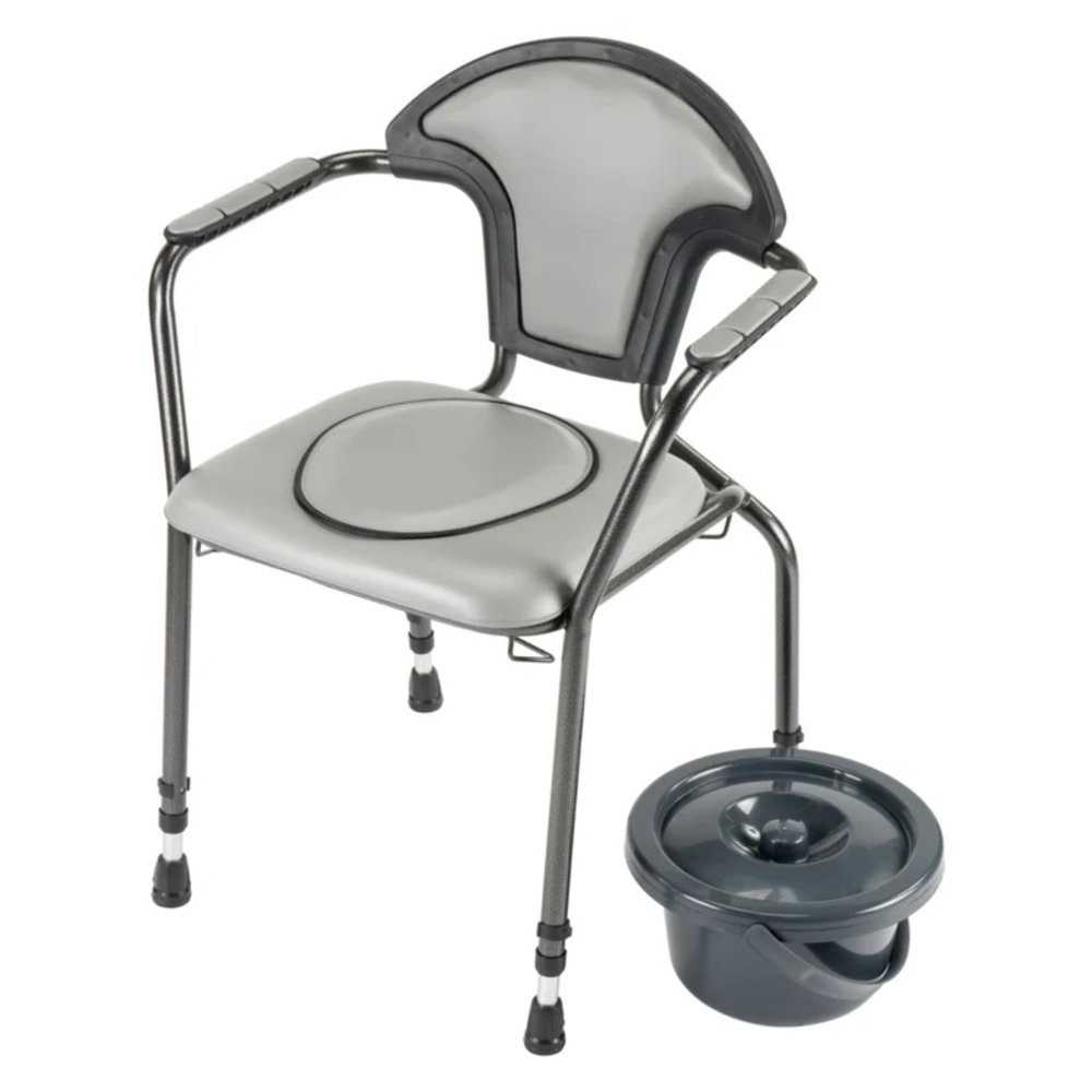 Herdegen Luxe Toiletstoel, Po Stoel verstelbaar