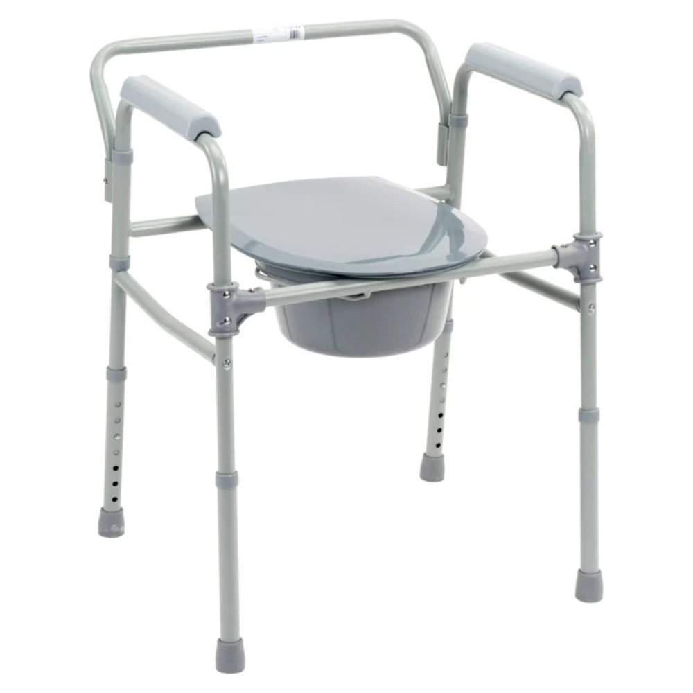 MultiMotion Toiletstoel, Postoel 3-in-1, inklapbaar