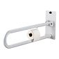 MultiMotion Toiletbeugel opklapbaar 76 cm met toiletrolhouder