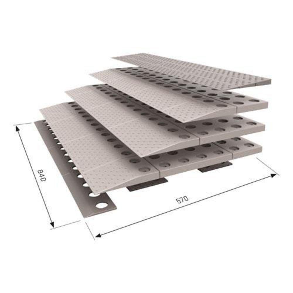 SecuCare Drempelhulp modulair 4 laags (6,5 / 7 / 7,5 / 8 cm)