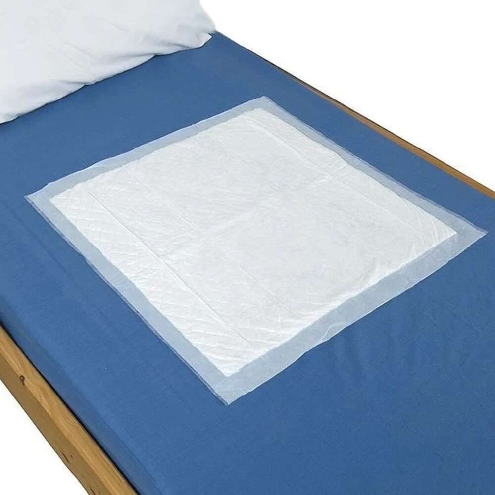MultiMotion Wegwerp incontinentie bed onderleggers 60 x 60 cm (25 stuks)