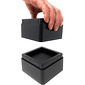 MultiMotion Bedverhogers zwart / meubelverhogers 5 cm (stapelbaar tot 20 cm) Extra sterk 1000 kg