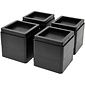 MultiMotion Bedverhogers zwart / meubelverhogers 5 cm (stapelbaar tot 20 cm) Extra sterk 1000 kg