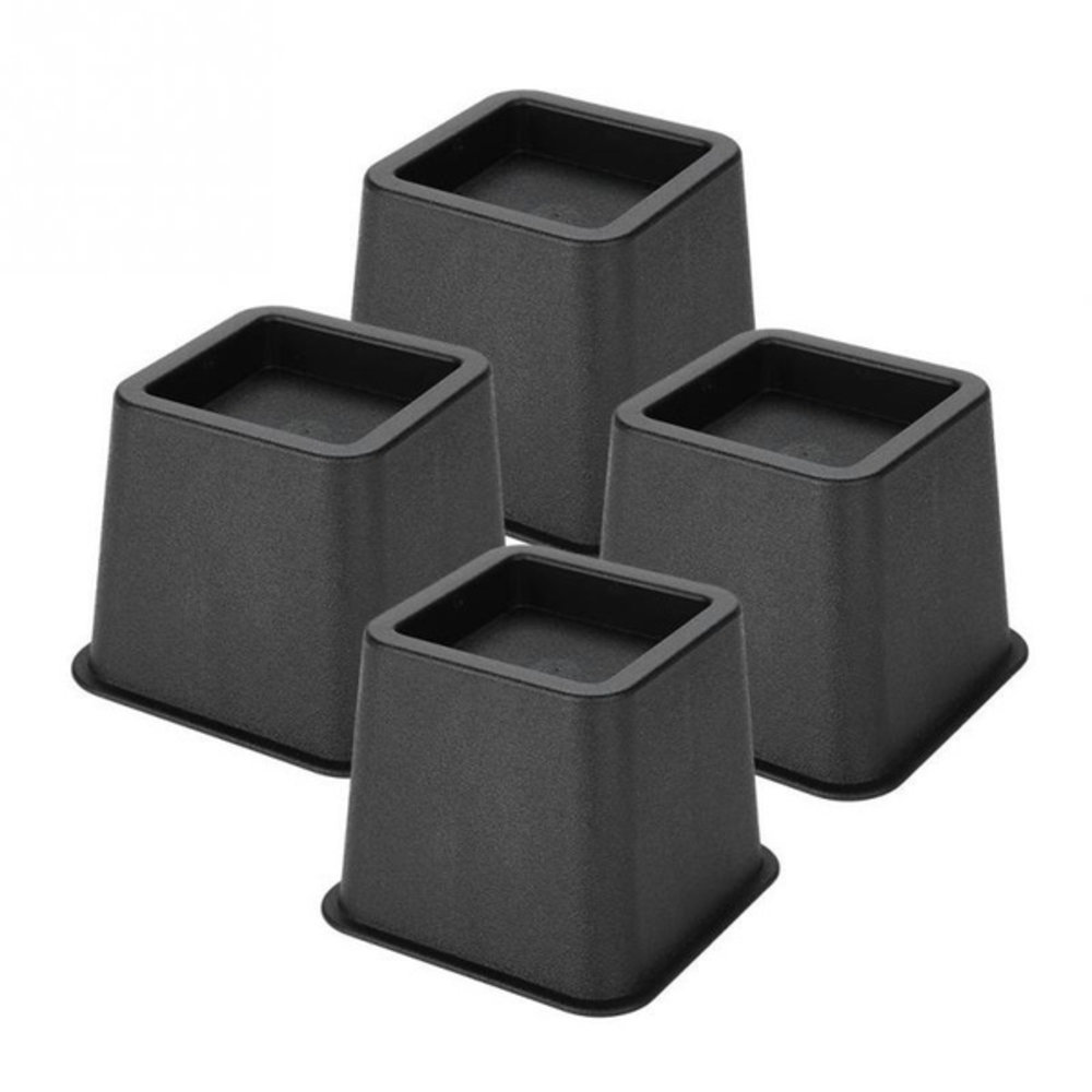 MultiMotion Bedverhogers / Meubelverhogers 8 cm - ZWART