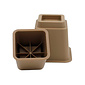 MultiMotion Bedverhogers / Meubelverhogers. Instelbaar tussen 8, 13 en 21 cm - BRUIN
