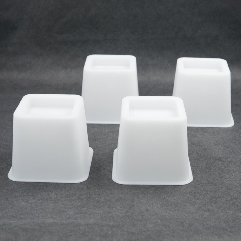 MultiMotion Bedverhogers / Meubelverhogers. Instelbaar tussen 8, 13 en 21 cm - WIT
