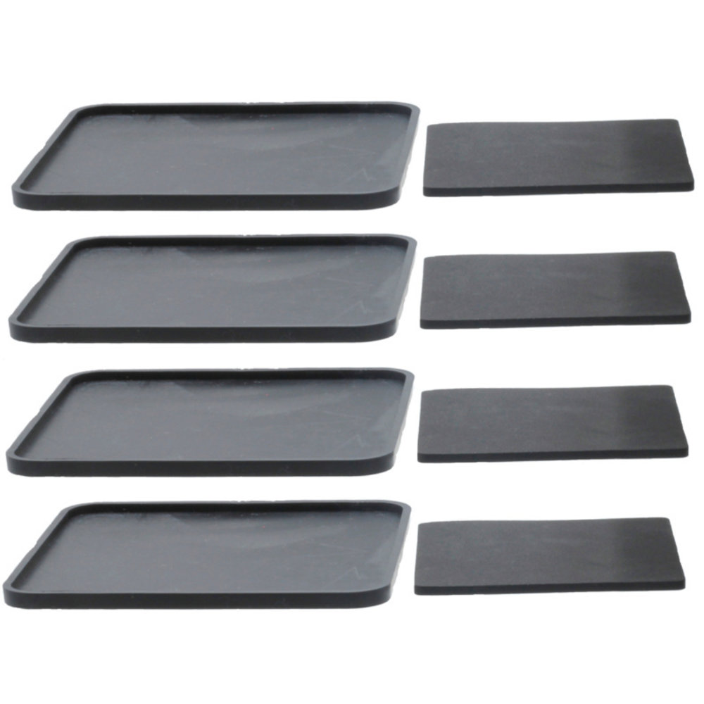 MultiMotion Set anti-slip bodems en schuimplaatjes ZWART