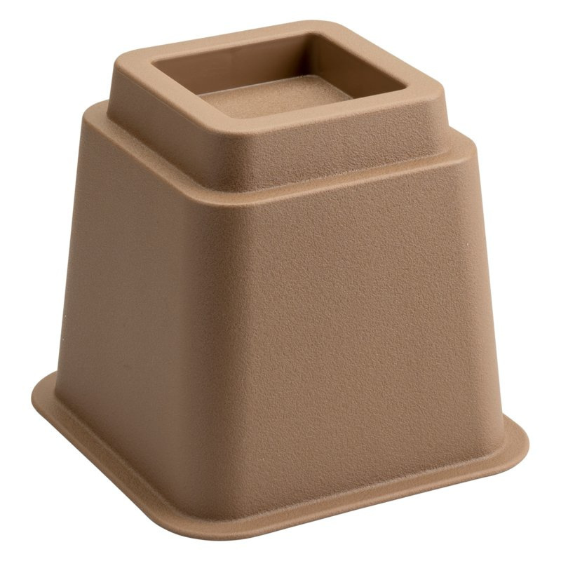 MultiMotion Bedverhoger / meubelverhoger 13 cm BRUIN (PER STUK)