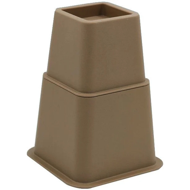 MultiMotion Bedverhoger / meubelverhoger 8, 13 en 21 cm (PER STUK) - BRUIN
