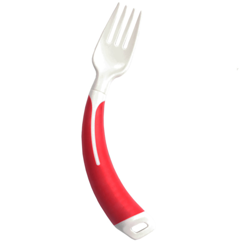 MultiMotion Bestekset gebogen 3-delig rood - Aangepast bestek