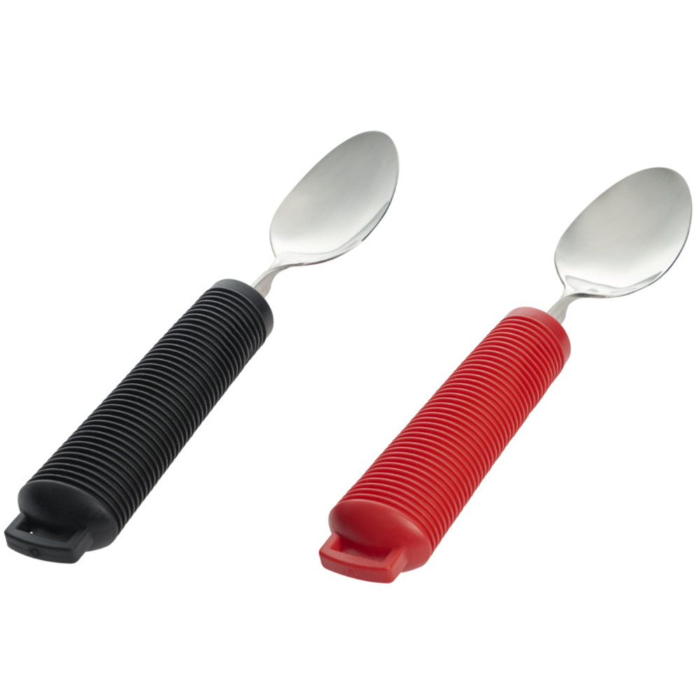 MultiMotion Lepel - Aangepast bestek - verdikt, buigzaam, extra grip. _ ZWART