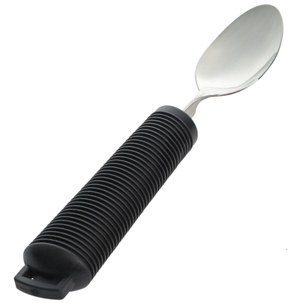 MultiMotion Lepel - Aangepast bestek - verdikt, buigzaam, extra grip. _ ZWART
