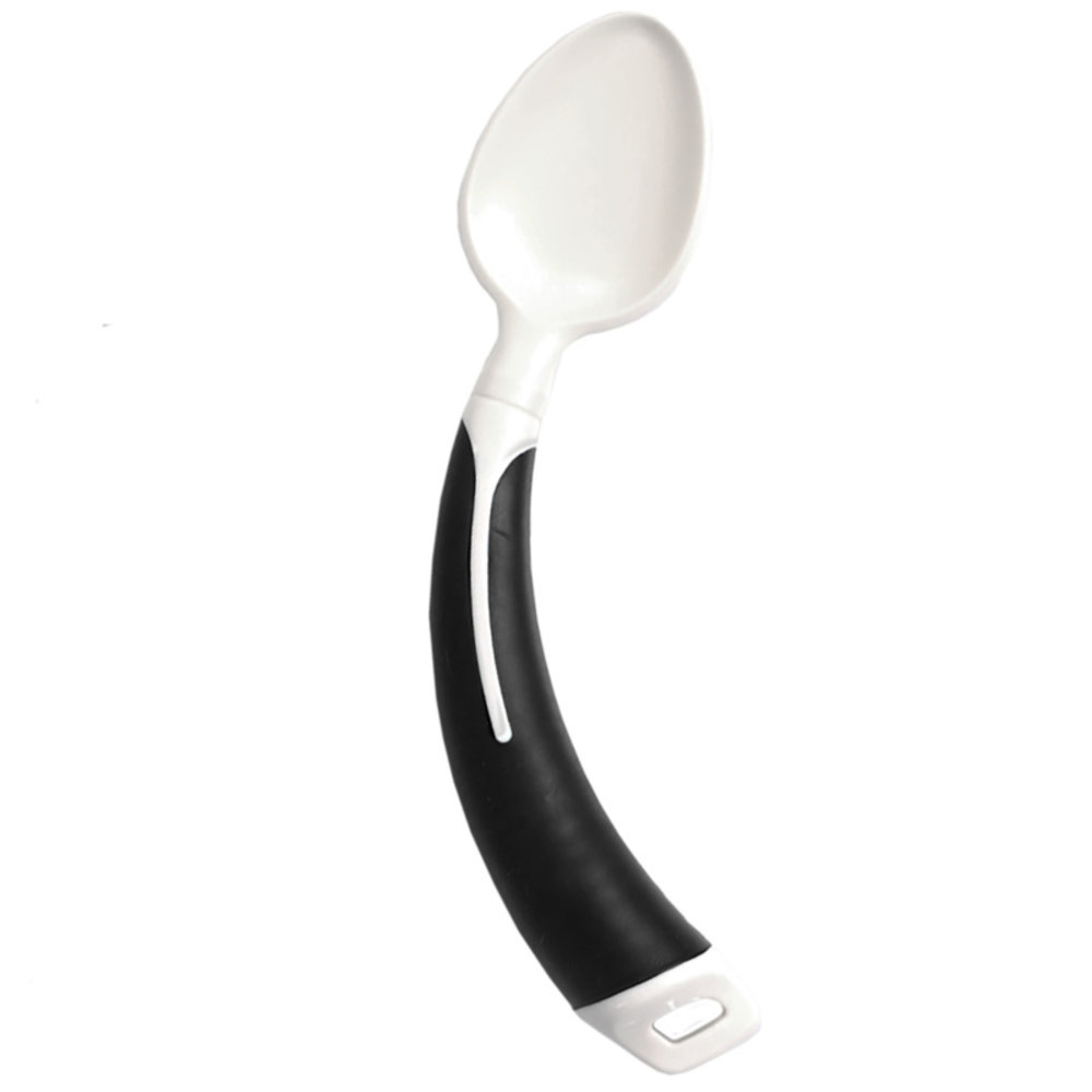 MultiMotion Lepel linkshandig, gebogen - Aangepast bestek - ZWART
