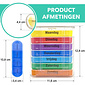 MultiMotion Pillendoosje 7 daags / 4 vakjes per dag - MULTICOLOR