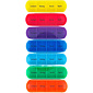 MultiMotion Pillendoosje 7 daags / 4 vakjes per dag - MULTICOLOR