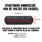 MultiMotion Pillendoosje 7 daags / 4 vakjes per dag - ZWART