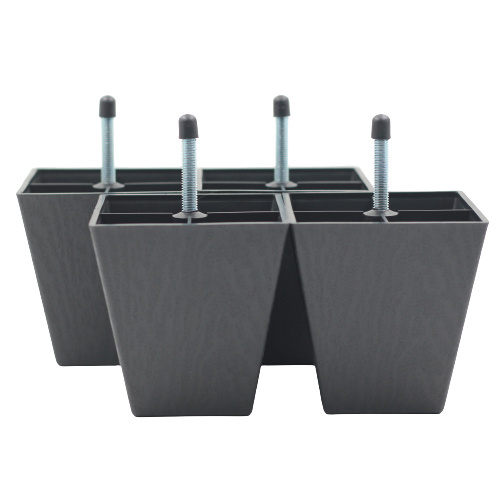 Scholten Hulpmiddelen Vierkante meubelpootjes 10 cm (per 4) M8