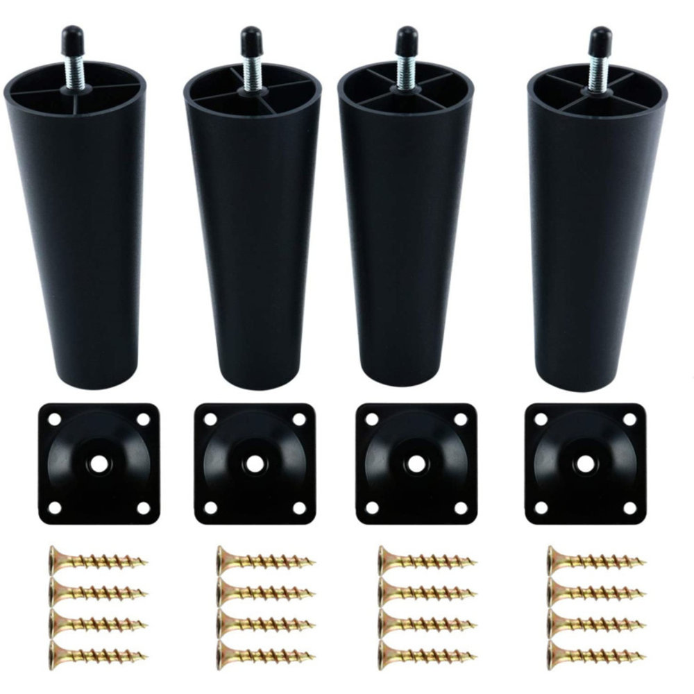 Scholten Hulpmiddelen Ronde meubelpootjes 15 cm (per 4) M8