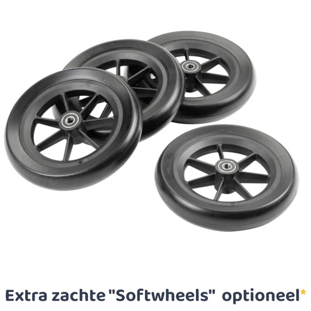 MultiMotion MultiMotion Double lichtgewicht rollator - Antraciet