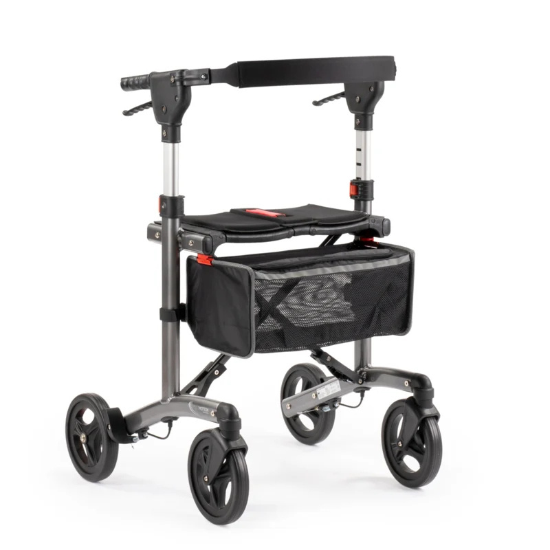 MultiMotion MultiMotion Trollimaster RA60 lichtgewicht Rollator LOW - Donkergrijs