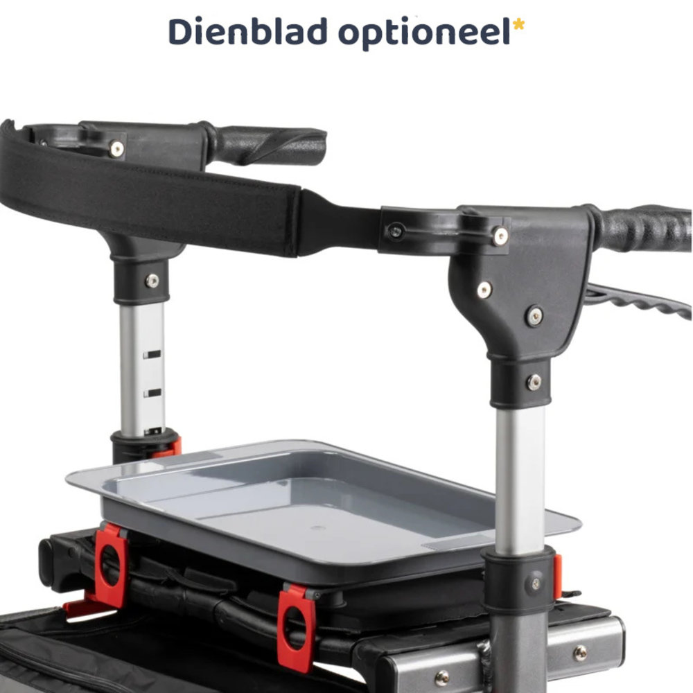MultiMotion MultiMotion Trollimaster RA60 lichtgewicht Rollator STANDARD - Donkergrijs