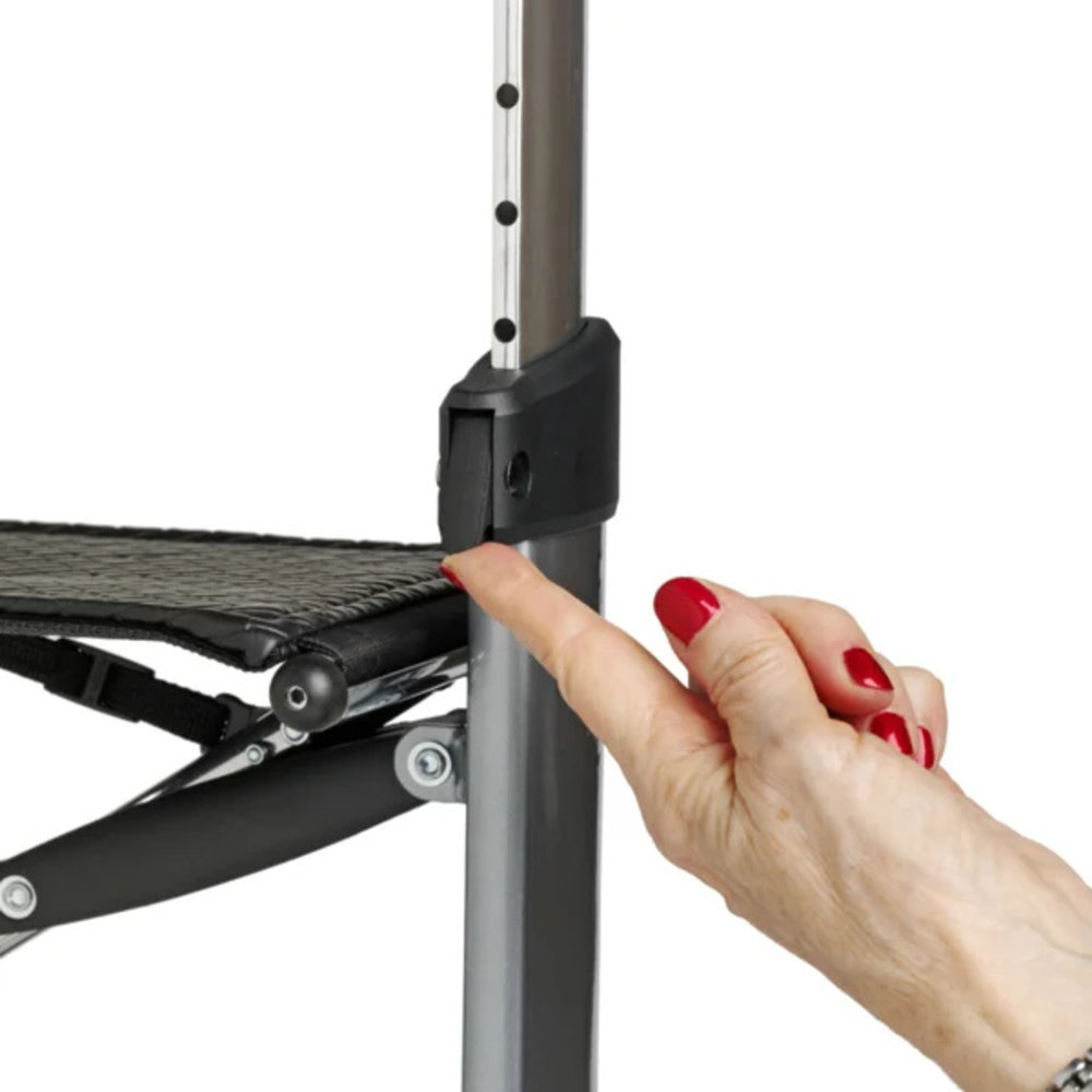 TrustCare TrustCare let's fly, lichtgewicht rollator - Grijs