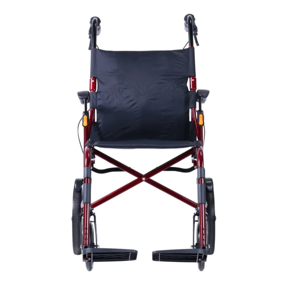 Excel Excel 9.9 lichtgewicht transport rolstoel BLAUW