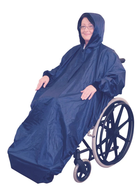 Regenjas Dames Waterdichte Regenponcho met Capuchon - Lichtgewicht