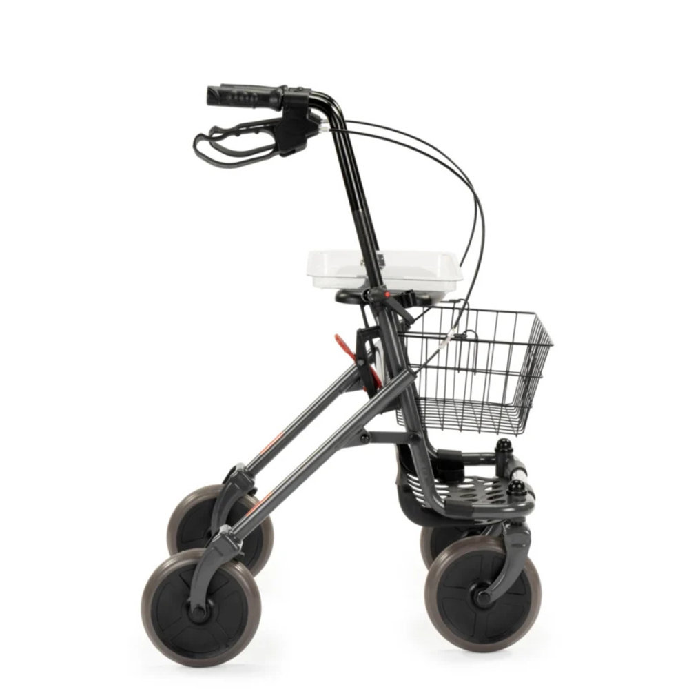 MultiMotion Rollator Basic - Donkergrijs