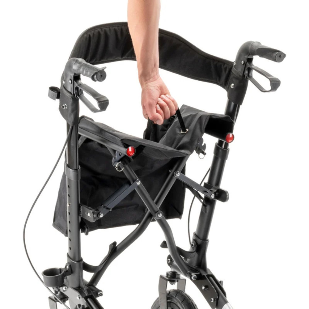 Sky Sky Air lichtgewicht outdoor rollator met luchtbanden - Zwart