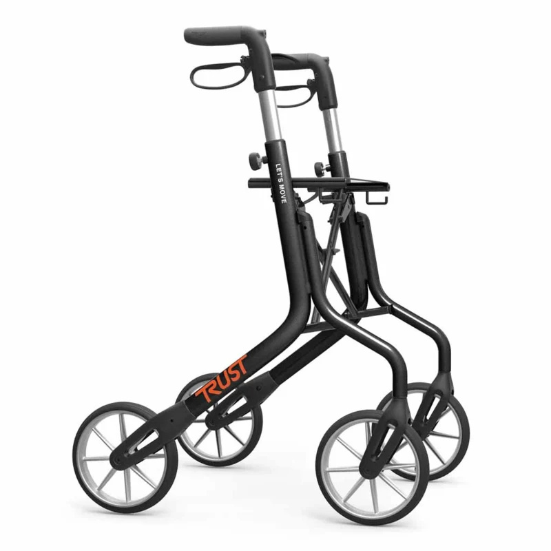 TrustCare TrustCare let's Move, lichtgewicht rollator - Zwart