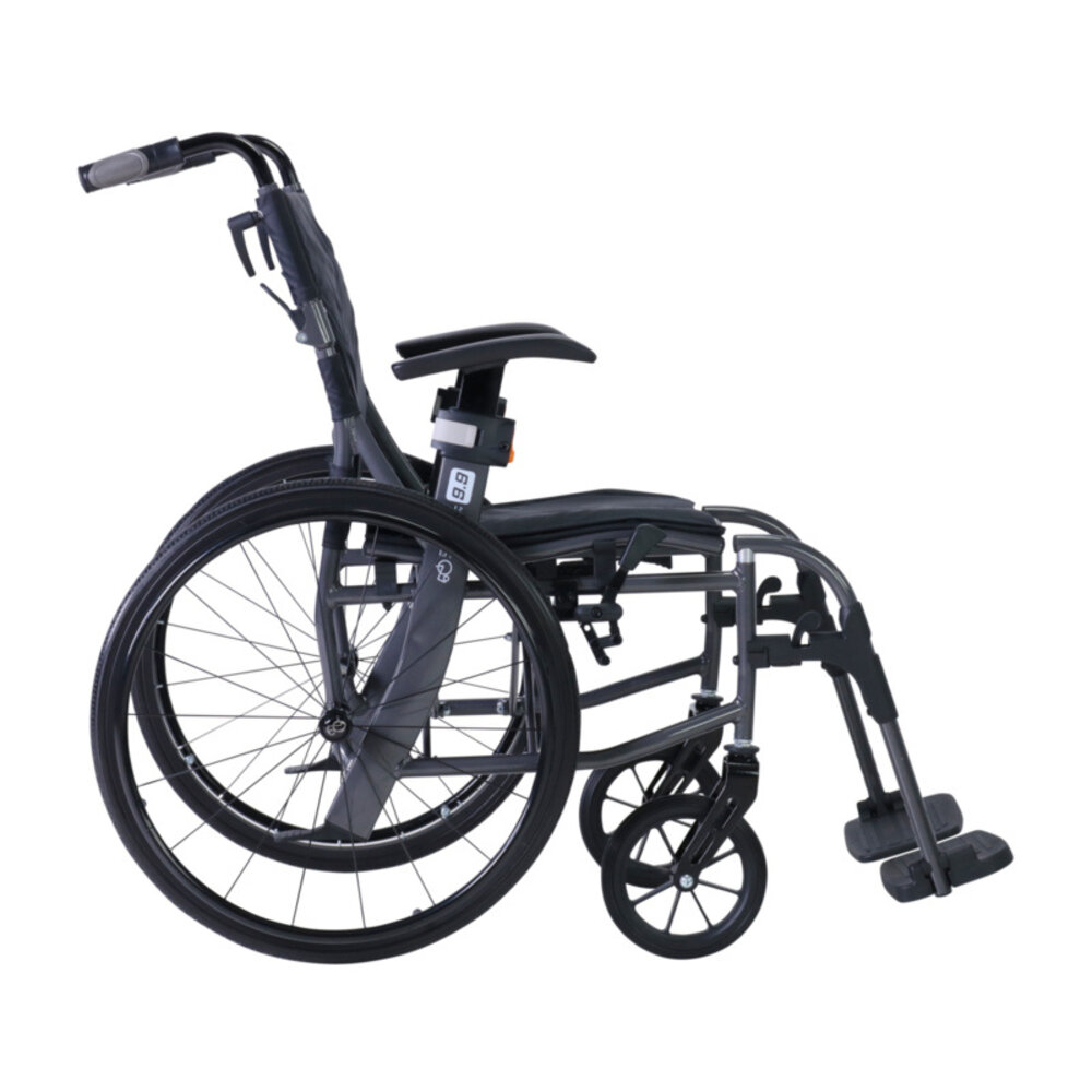 Excel Excel 9.9 lichtgewicht rolstoel 22'' GRIJS