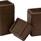 MultiMotion Bedverhogers bruin / meubelverhogers 5 cm (stapelbaar tot 20 cm) Extra sterk 1000 kg
