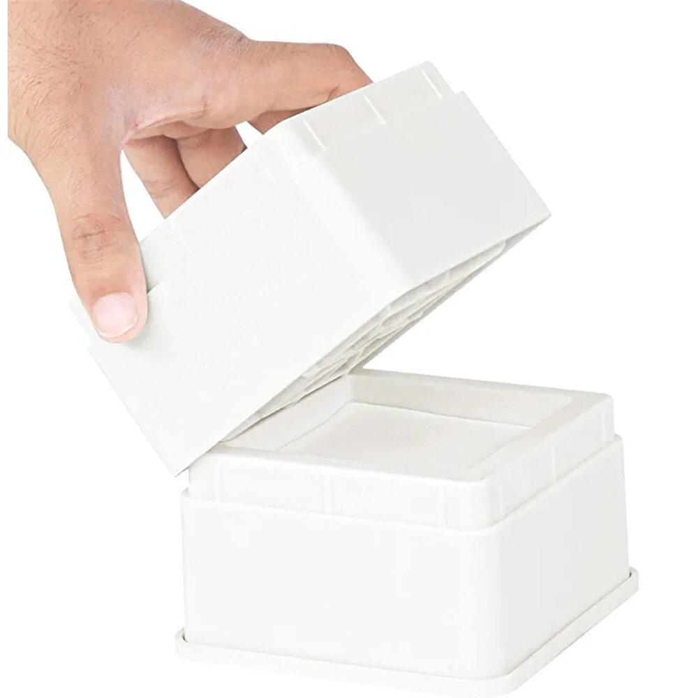 MultiMotion Bedverhogers wit / meubelverhogers 5 cm (stapelbaar tot 20 cm) Extra sterk 1000 kg