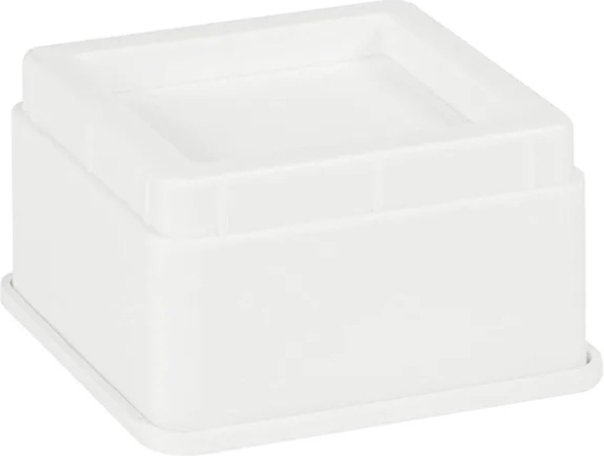 MultiMotion Bedverhogers wit / meubelverhogers 5 cm (stapelbaar tot 20 cm) Extra sterk 1000 kg